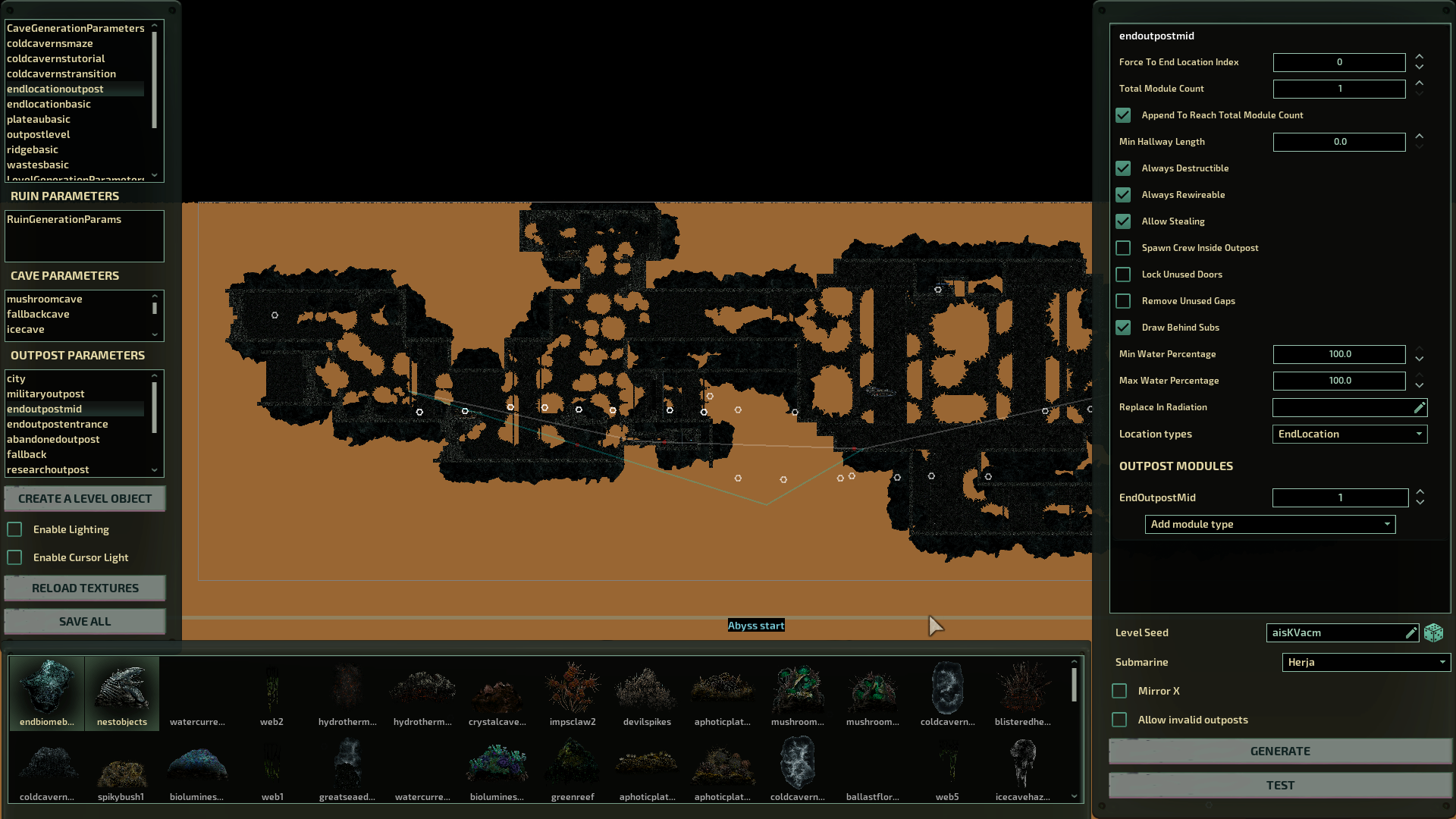 End level walls fail to block line of sight · Issue 11373 · Regalis11