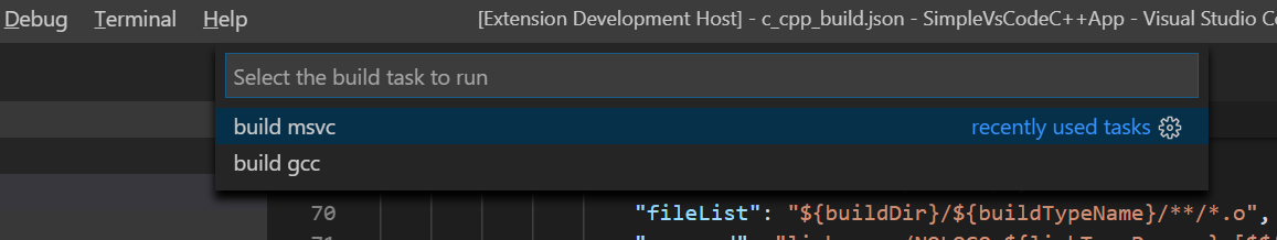 Custom task group property does not seem to work as expected issue 83378 microsoft vscode 