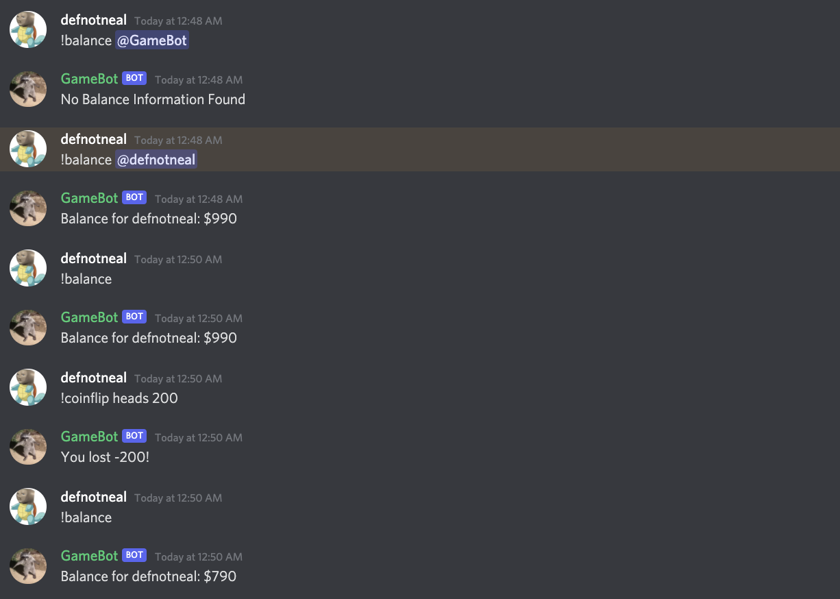 GitHub - nealarch01/DiscordGameBot: JavaScript discord bot that uses ...