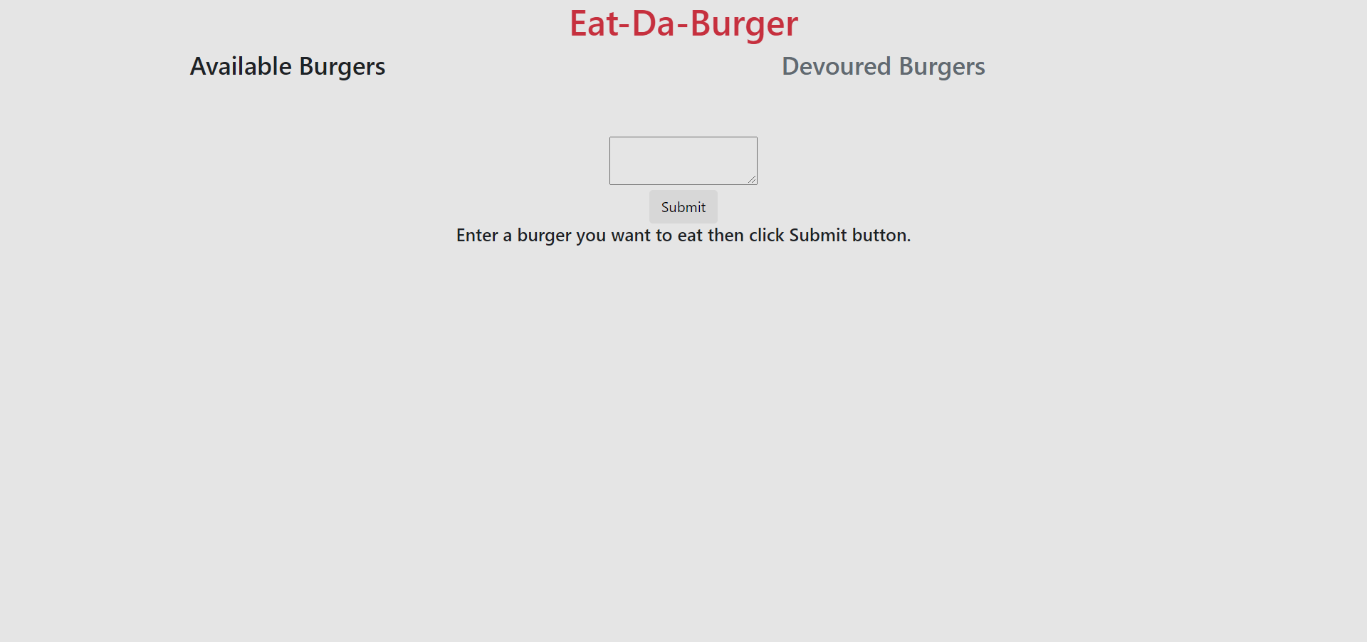 GitHub - mattsonaimee/burger