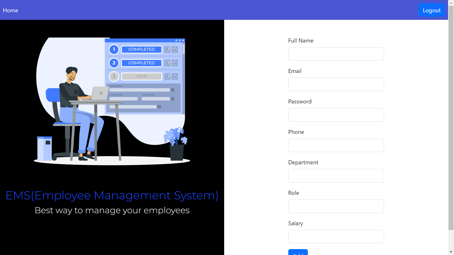 GitHub - Mrunal900/EMS-EmployeeManagementSystem--Flask · GitHub