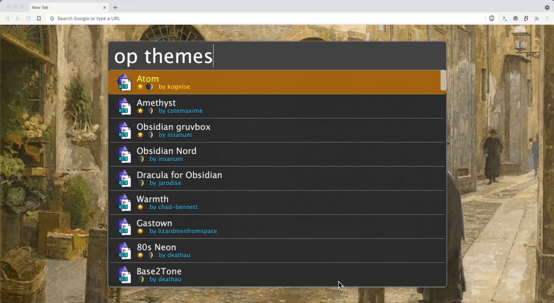 Theme Search