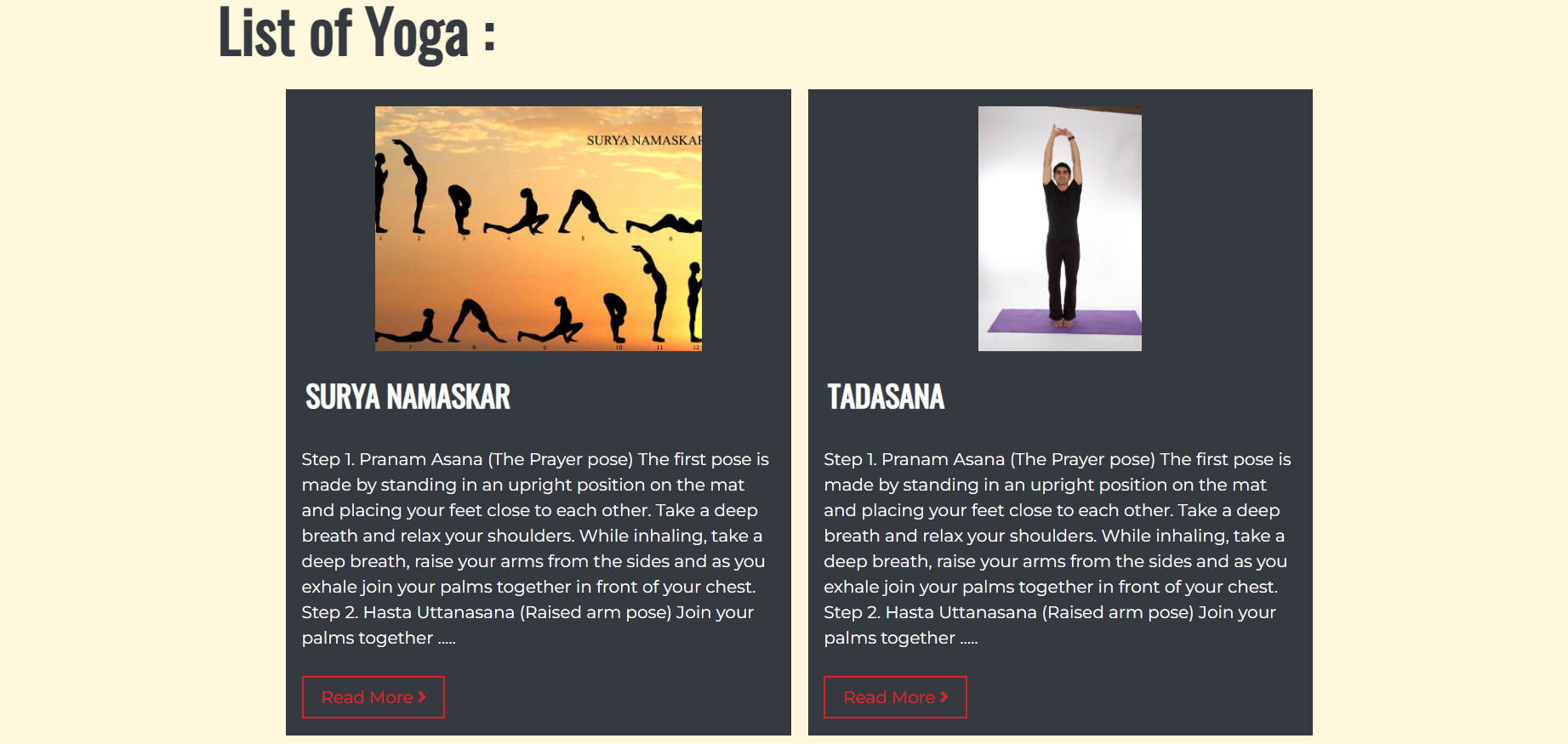 GitHub - 19DCE007/YogaGuru: Here i have created A web App for different ...