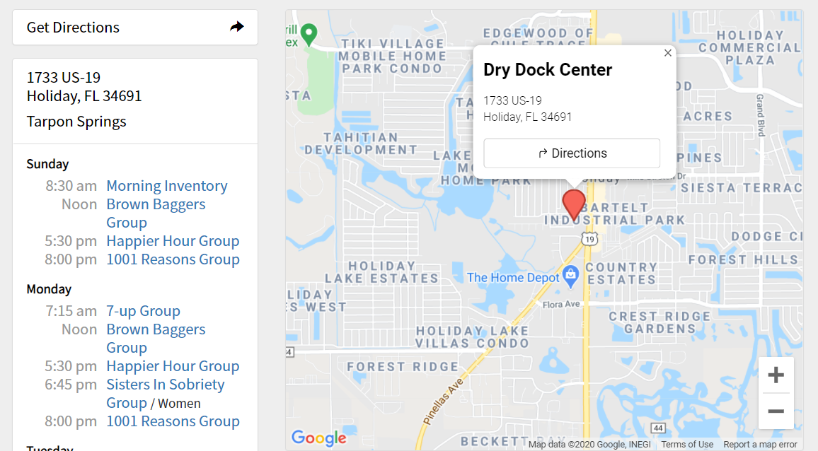 Meeting App 1733 US-19