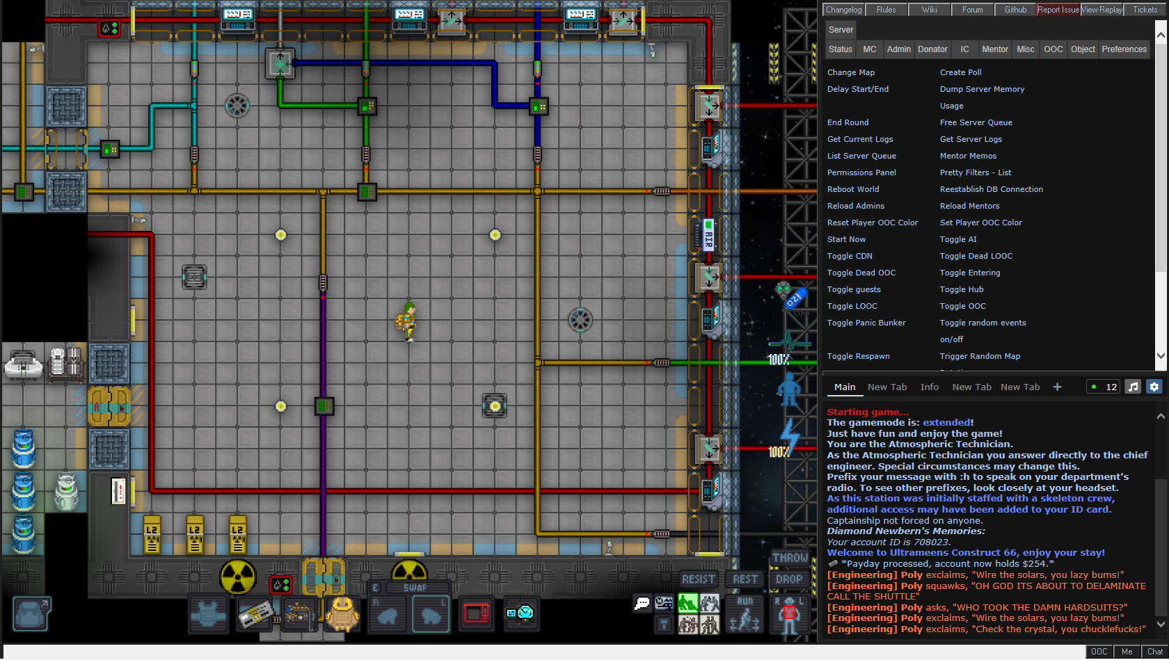 pipes are indeed hidden