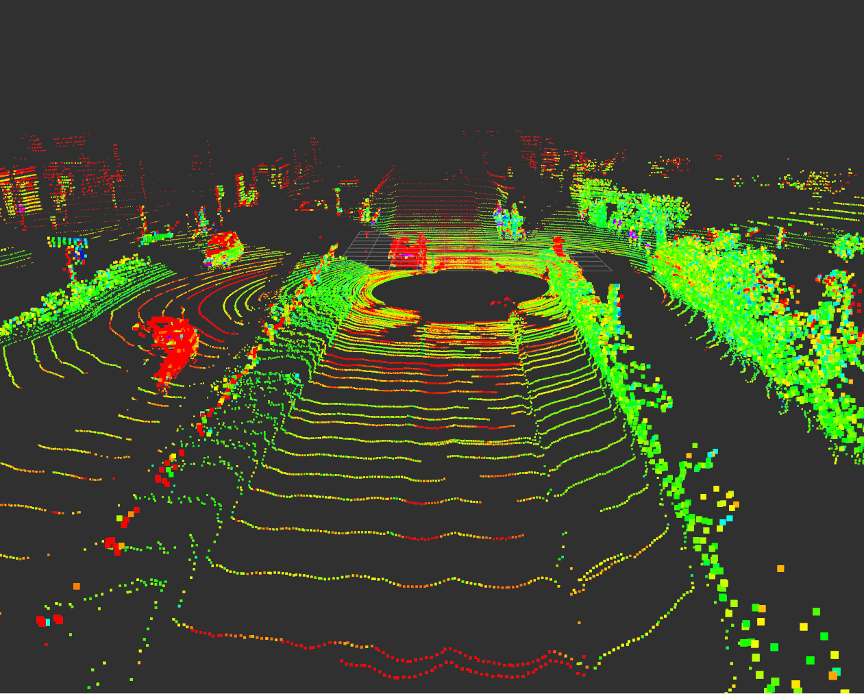 GitHub ChicagoPark/bintopcd_with_intensity Point cloud