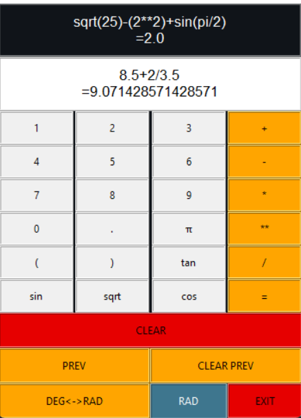 GitHub - julienpillis/Basic-Calculator: Within the scope of the INF2 ...