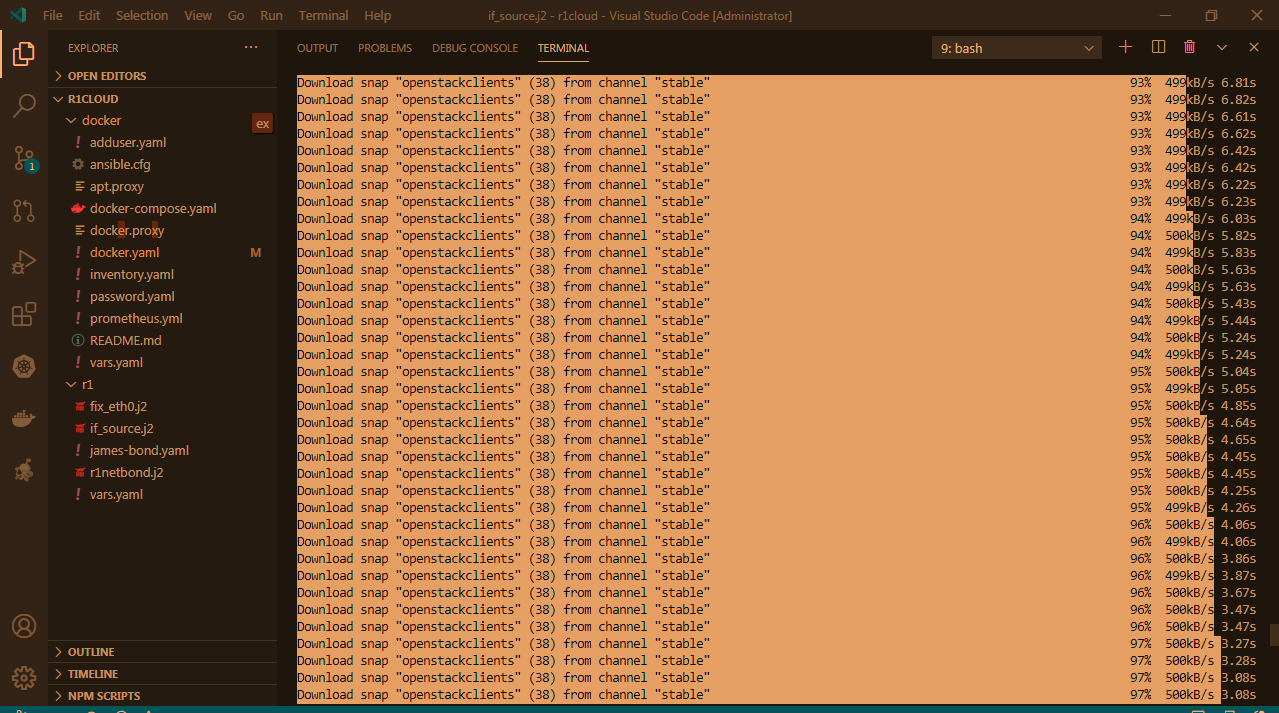 vscode uses too much CPU when installing something from snap in ...
