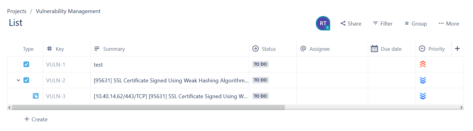 The plugin creates only one task and one subtask · Issue #179 · tenable ...