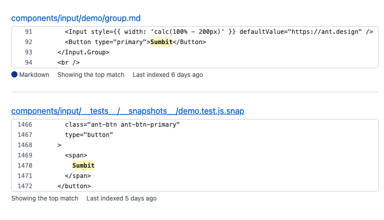 Typo: Sumbit => Submit · Issue #32928 · ant-design/ant-design · GitHub