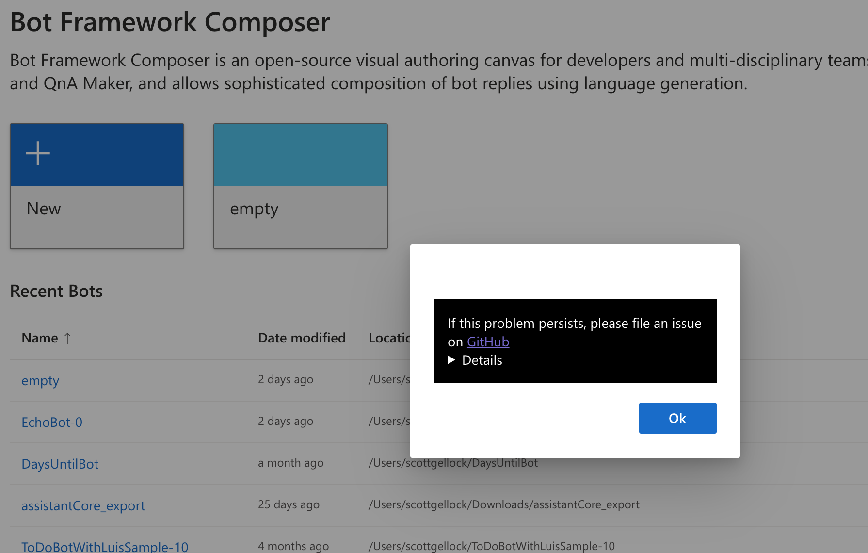 If the Creation process fails, we're not cleaning up properly · Issue ...