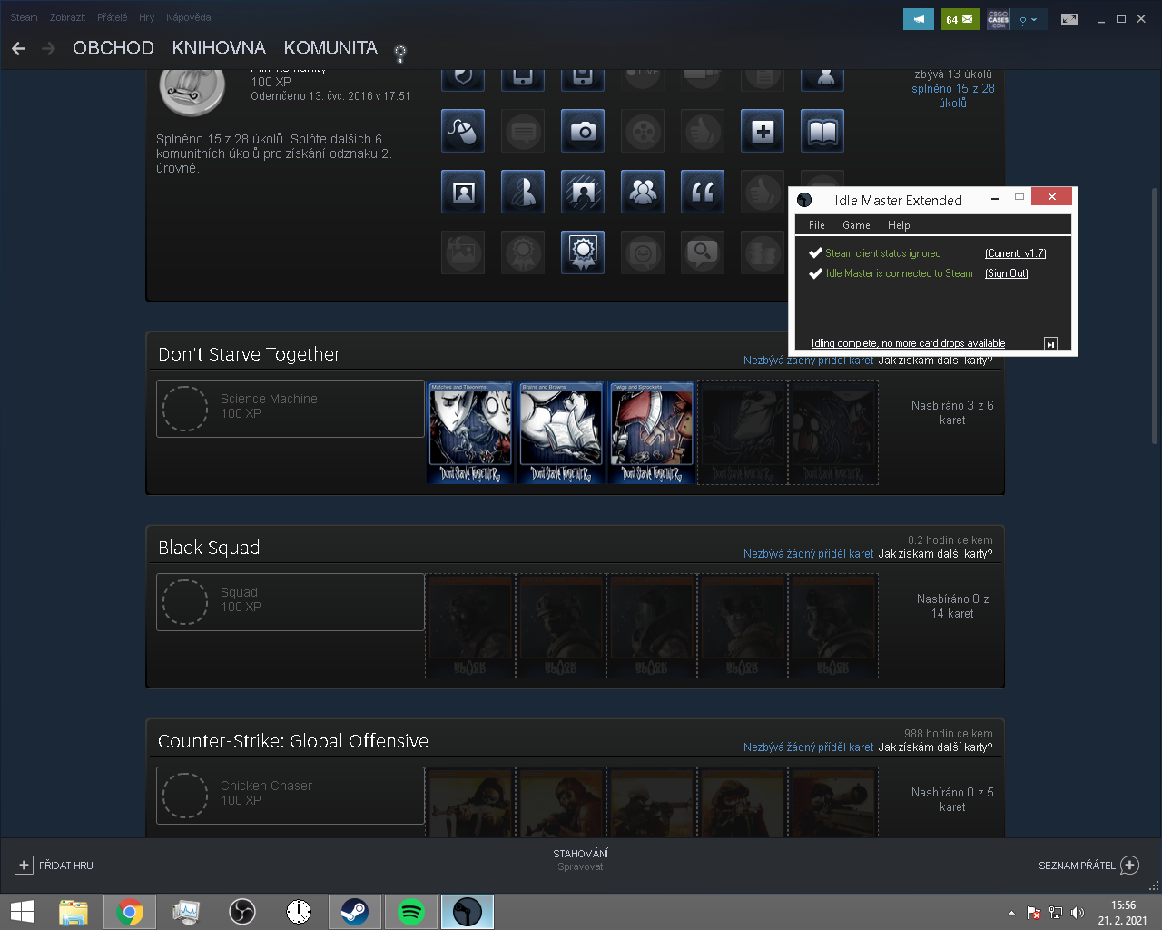 Help me please · Issue 173 · JonasNilson/idle_master_extended · GitHub