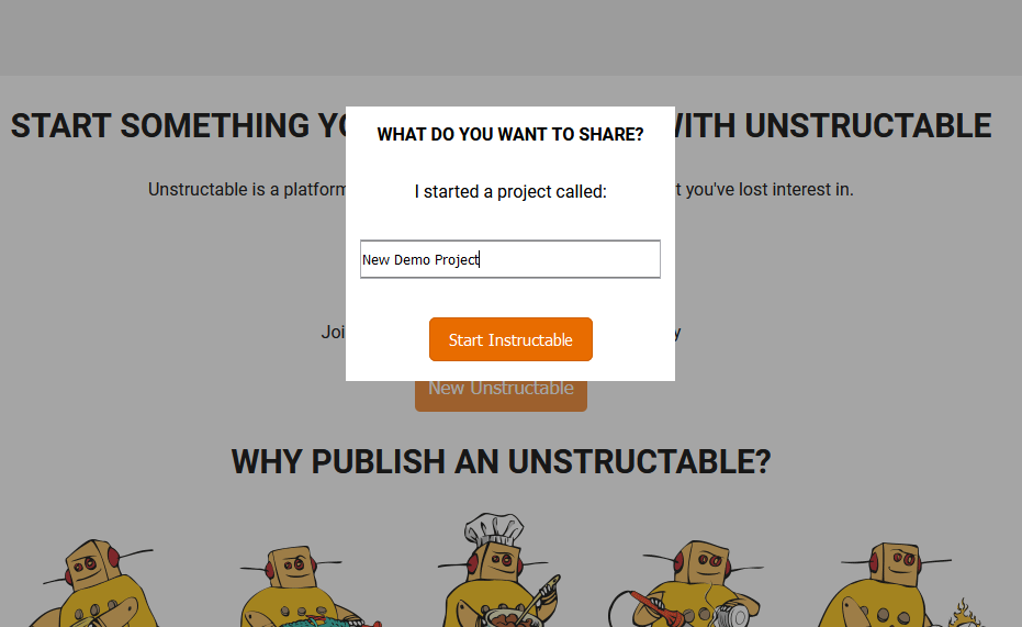 GitHub - galenddavis/Unstructable: Share and promote your best DIY ...