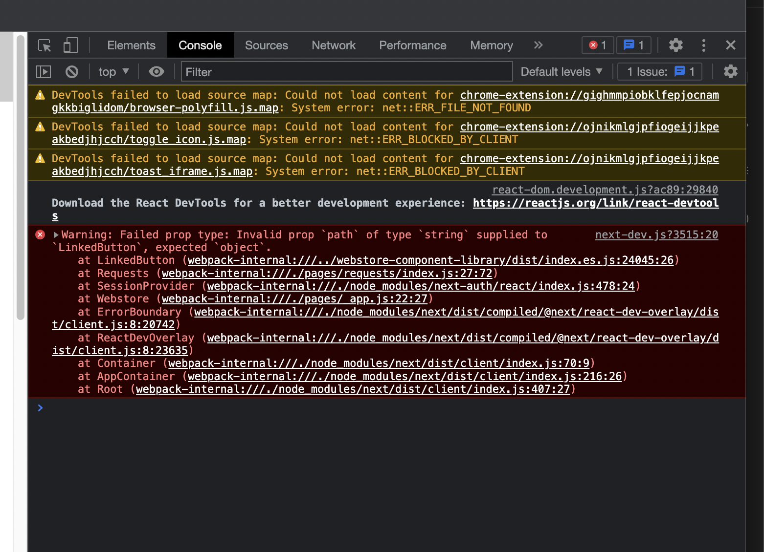 Various console errors · Issue #155 · assaydepot/webstore · GitHub
