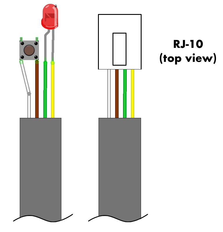 Kamaji Button Wiring