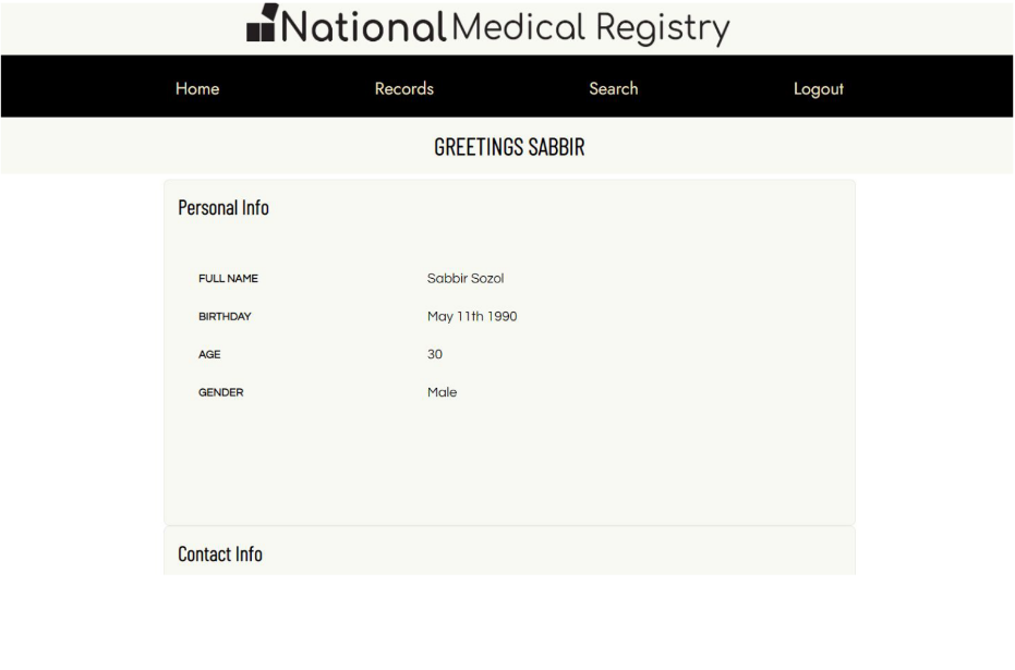 GitHub - Shahriar10k/Patient-Record-Management: A project for database ...