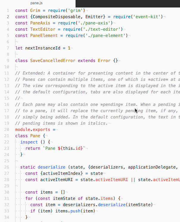 Bug: Goto line opens intermediary code folds · Issue #18901 · atom/atom ...