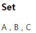 set