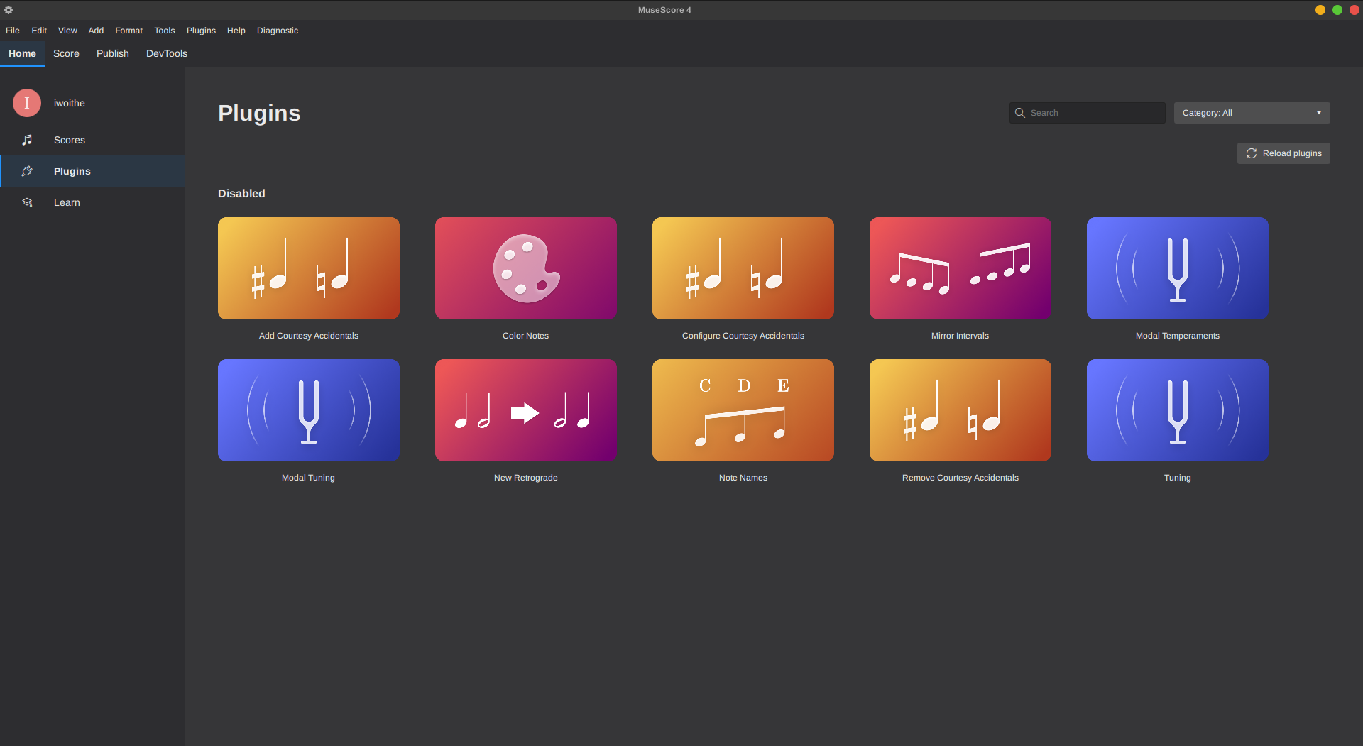 Screenshot of before