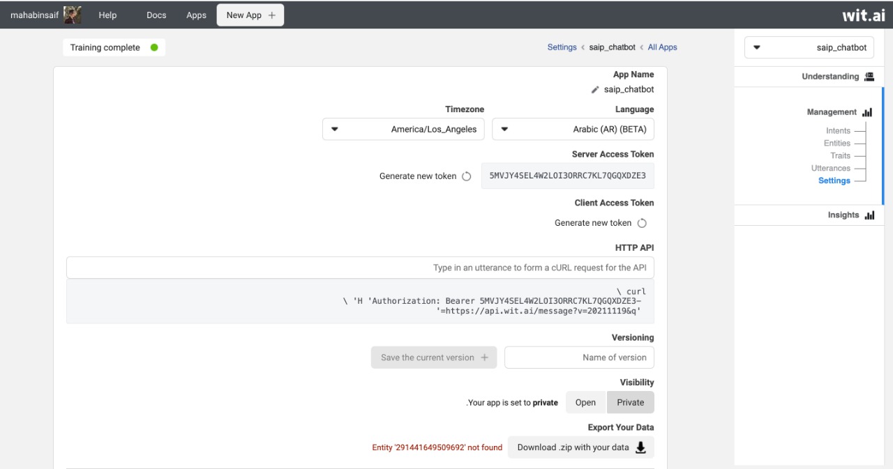 Trained utterances not showing anymore · Issue #2254 · wit-ai/wit · GitHub