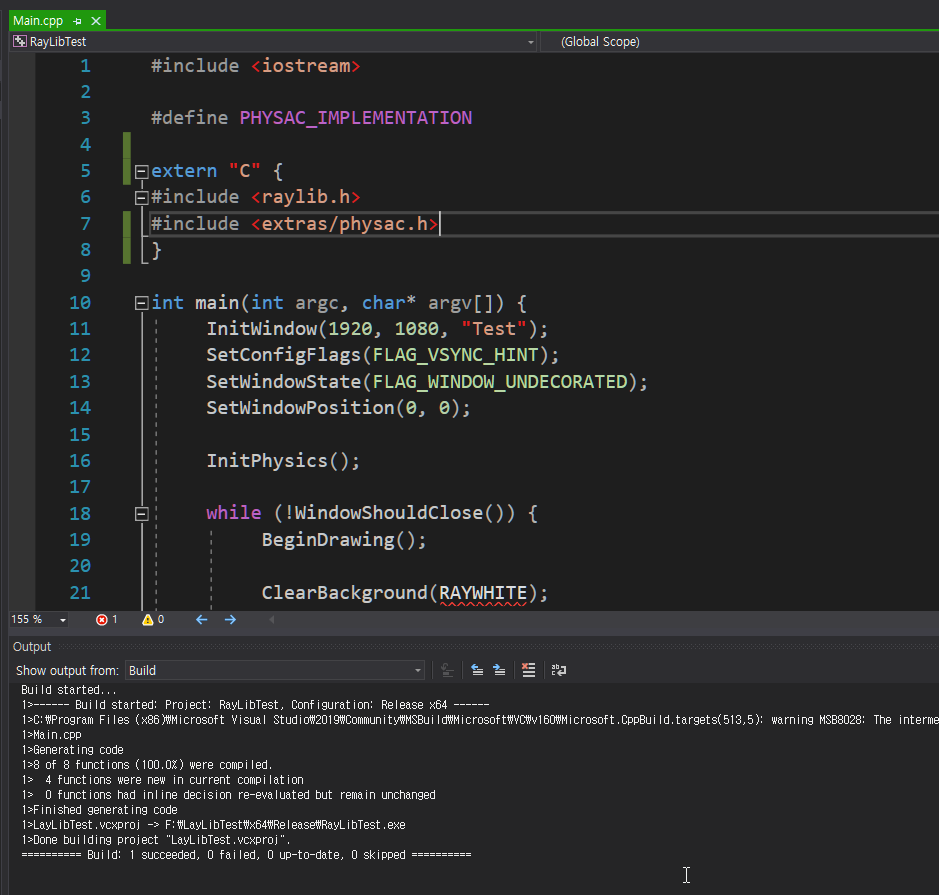 [physac] QueryPerformance... functions are not defined. · Issue #1918 ...