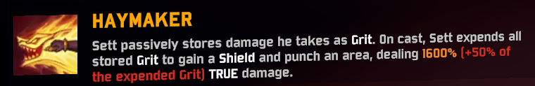Haymaker updated