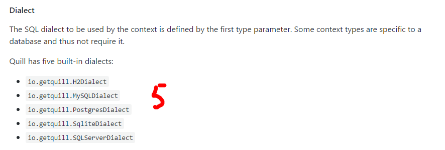Inconsistent list of dialects in the manual / github readme · Issue ...
