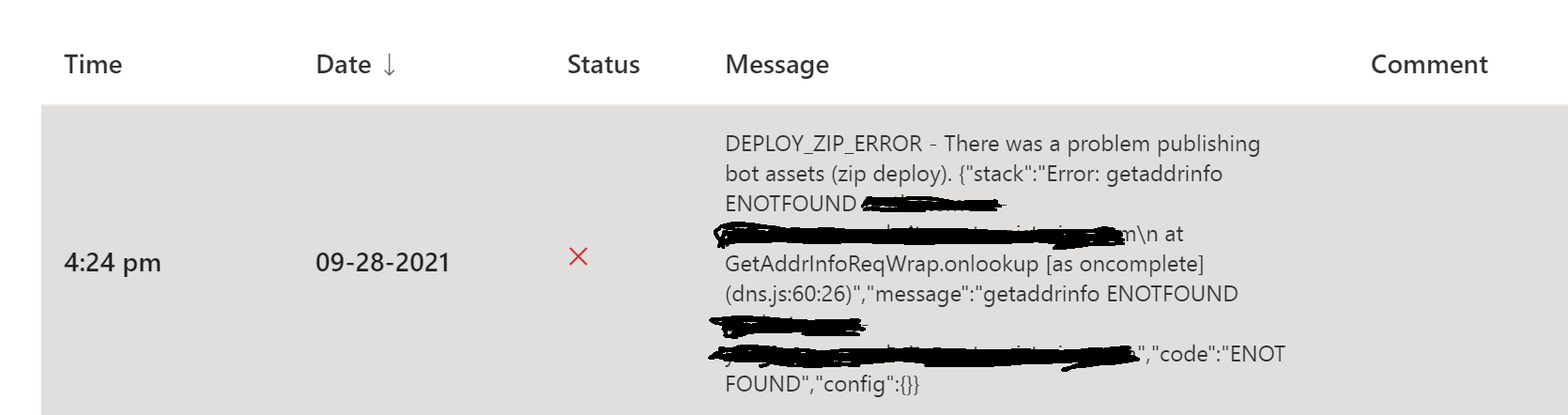error while publishing skill bot from composer · Issue #8707 ...