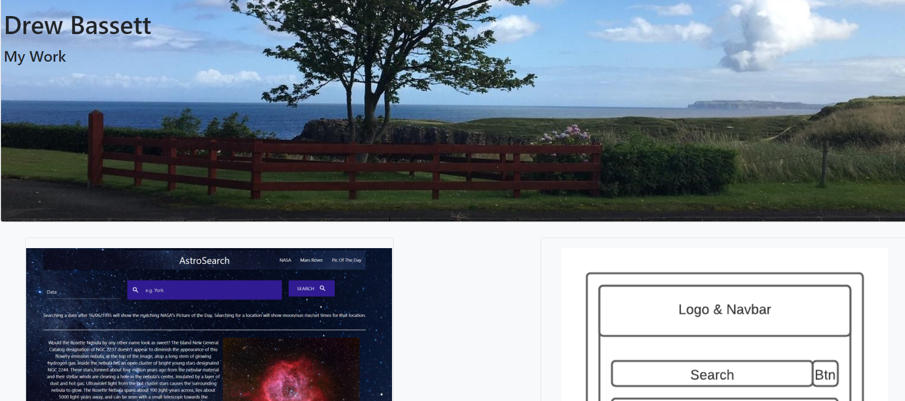 GitHub - drewbassett24/React_Portfolio: A portfolio created using React ...