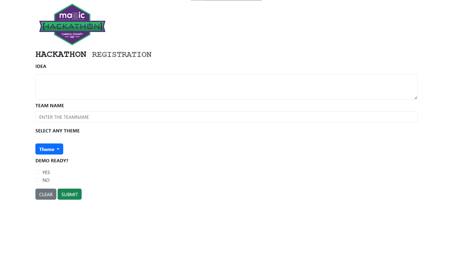 GitHub - ranjan51/Hackathon_Registration_frontend: This is a Frontend ...