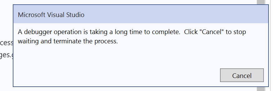 Crashed debugging. Crashed debugging