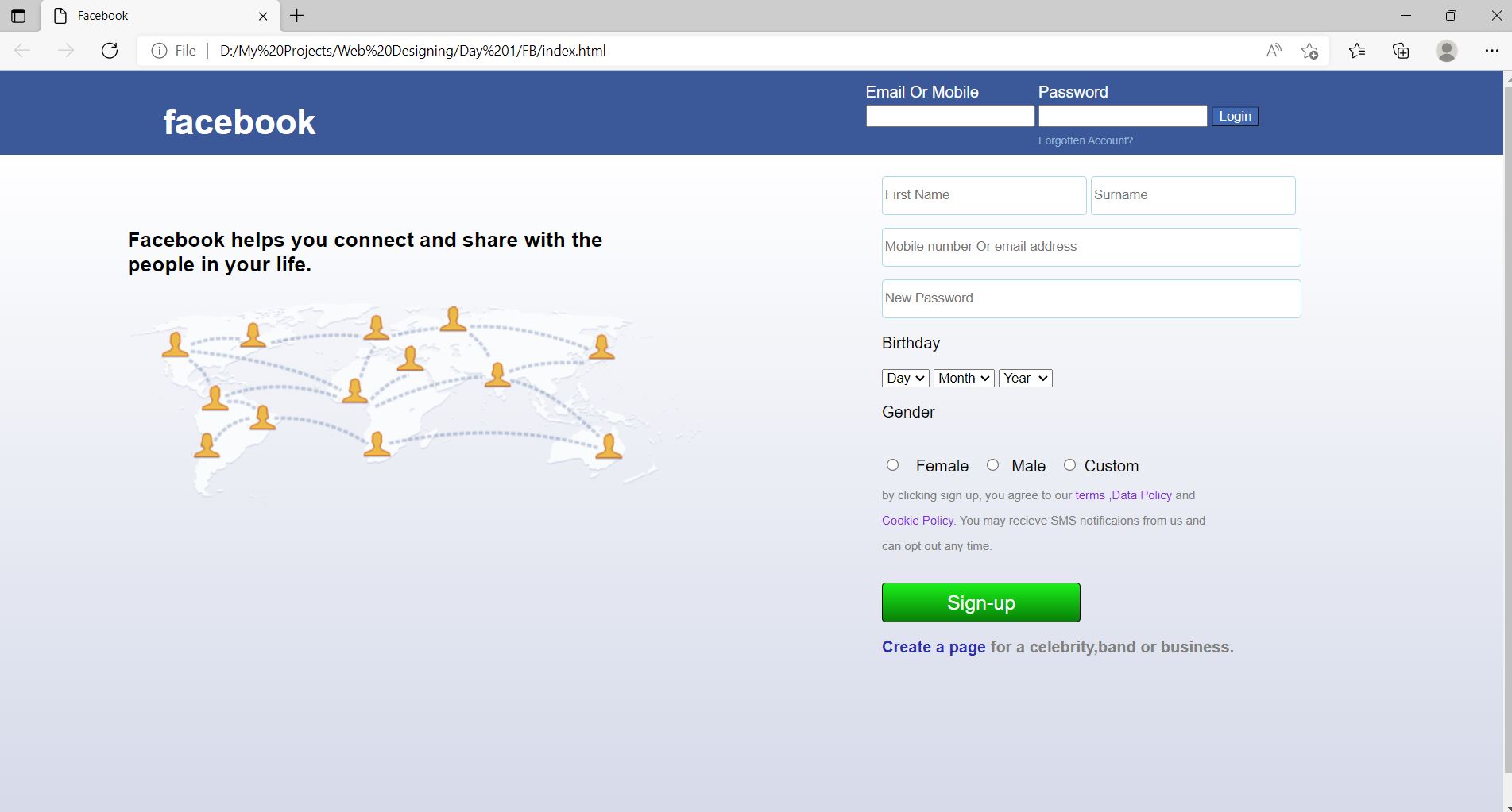 GitHub - FighterRK/My_Project_-2-Static-facebook: A static HTML5 ...