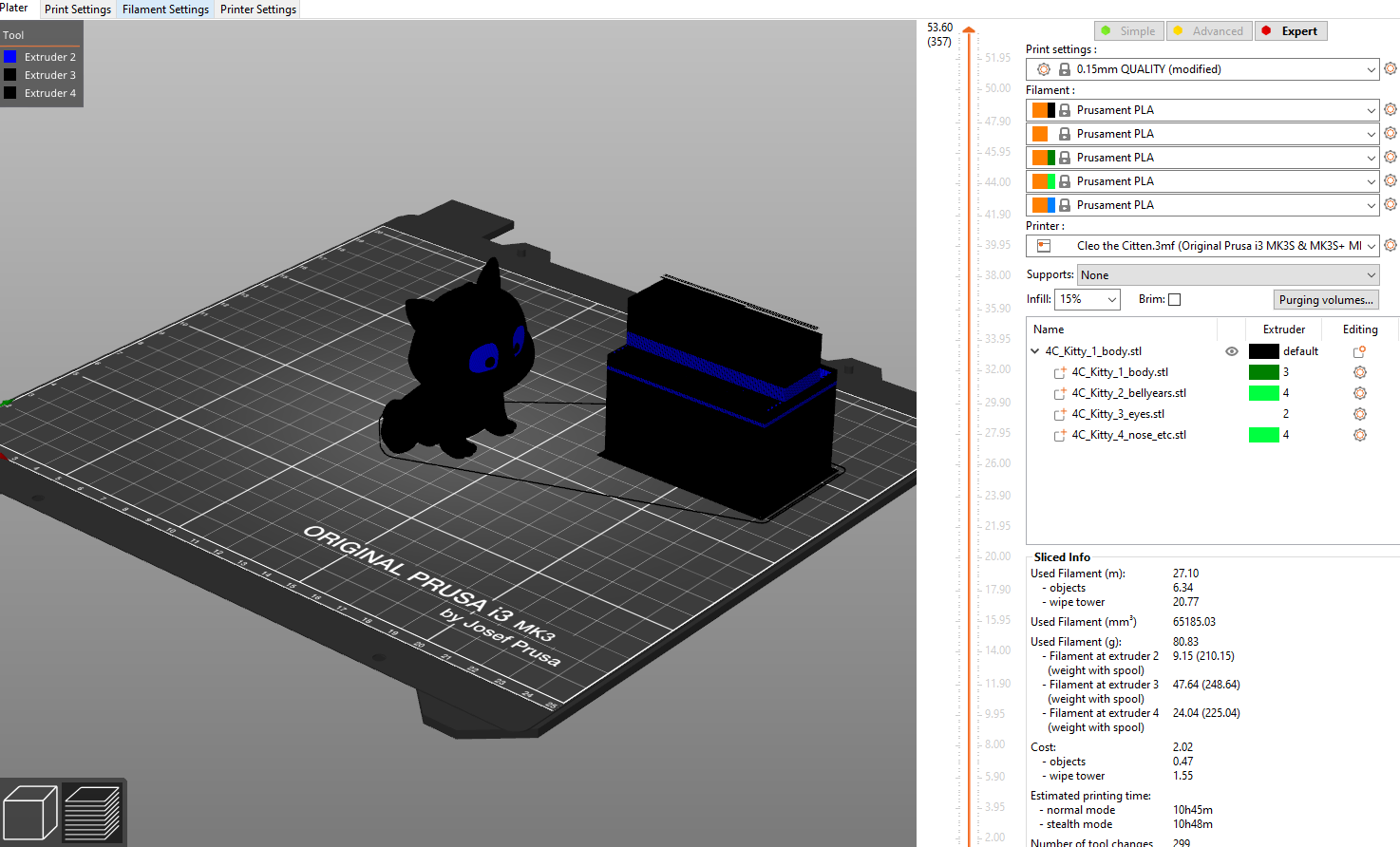 2.3.0-alpha4 MMU wrong colors after slicing in gcode preview · Issue ...