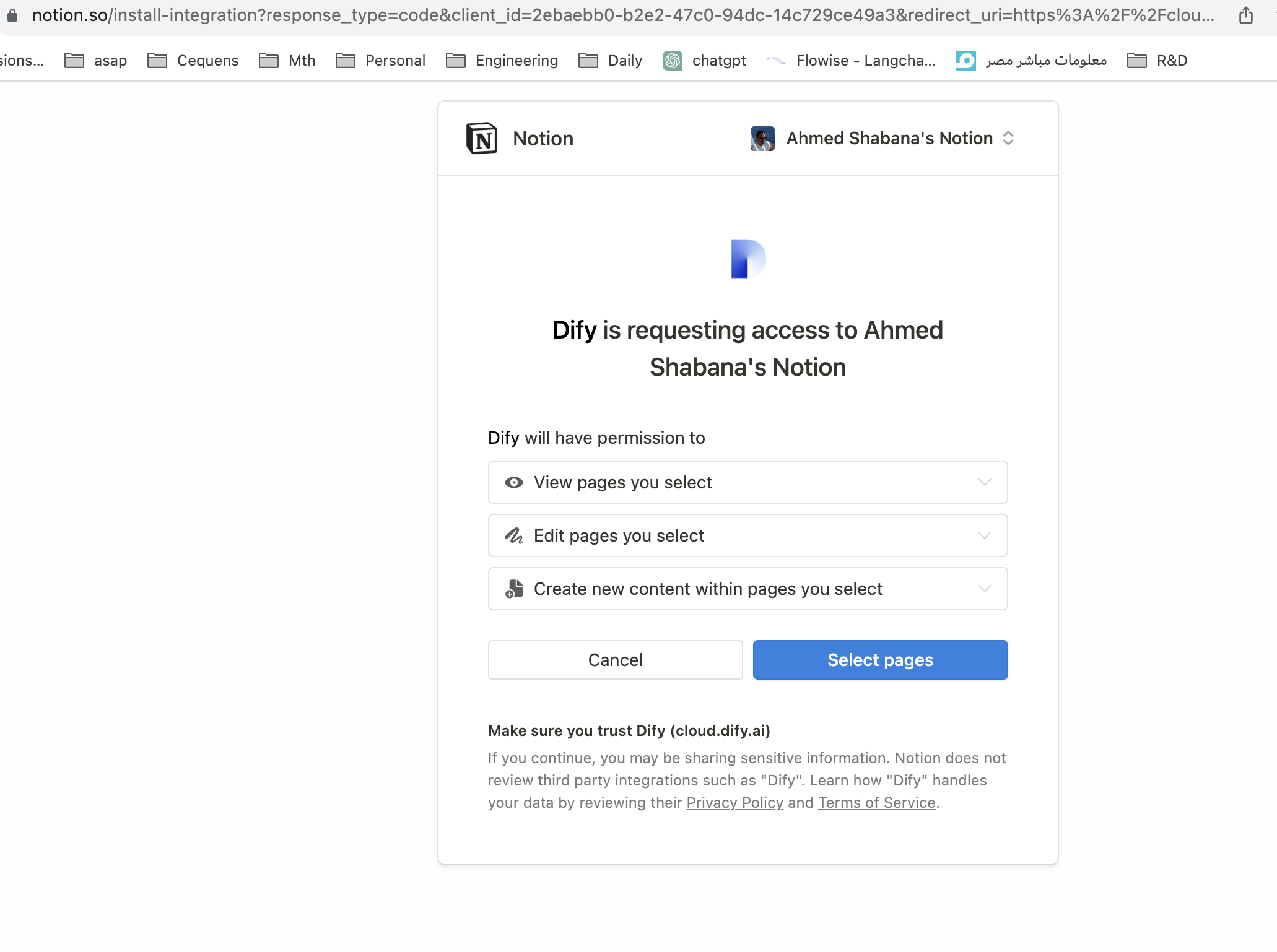 Notion integration as a data source not working for SELF_HOSTED version