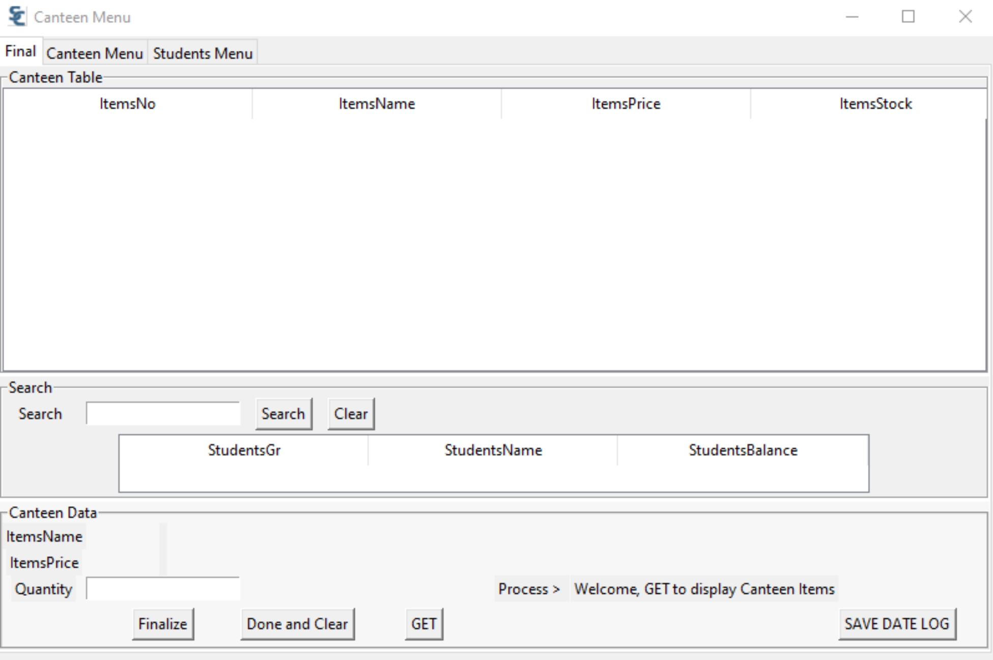 GitHub - Hypernovic/Canteen-Management-System-with-tkinter: A automated ...