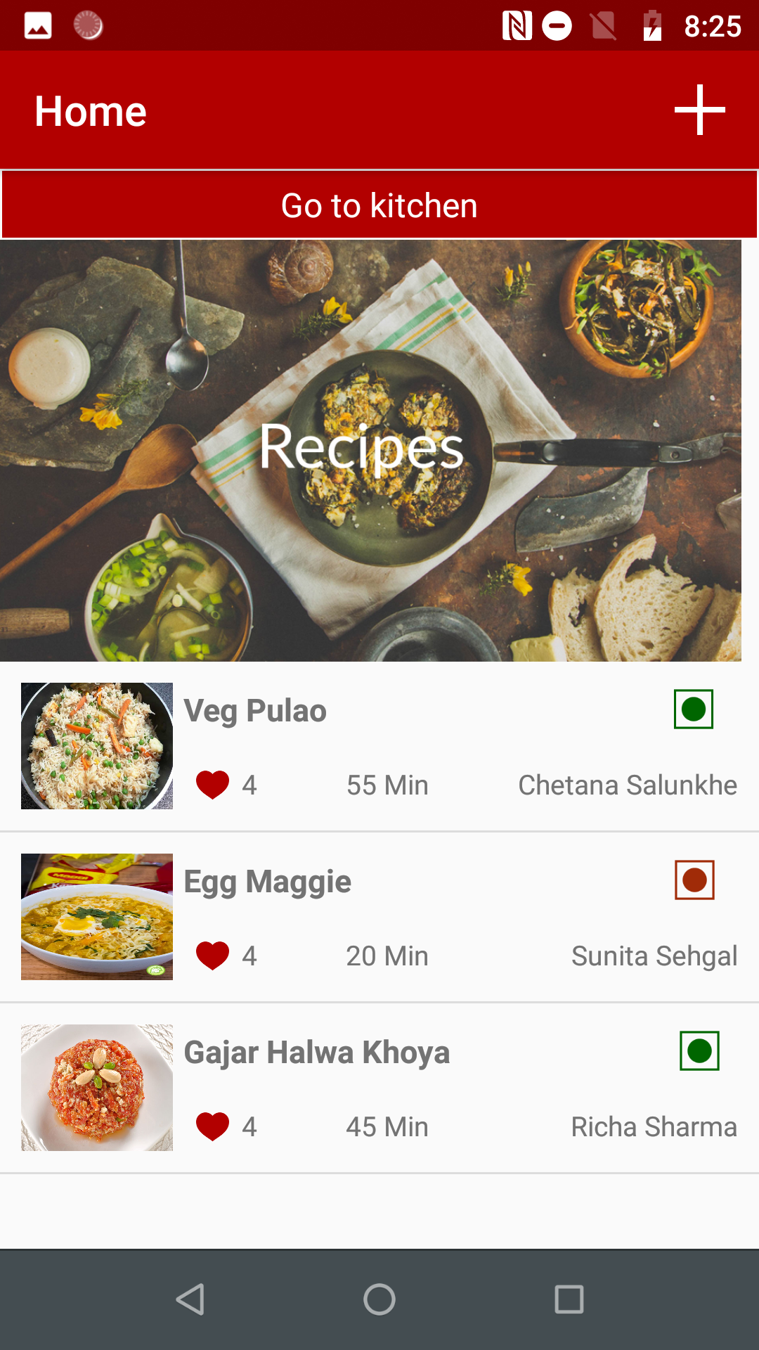 GitHub - ChetanaSalunkhe/KitchenMantra-Mini-project: Demo of receipe ...