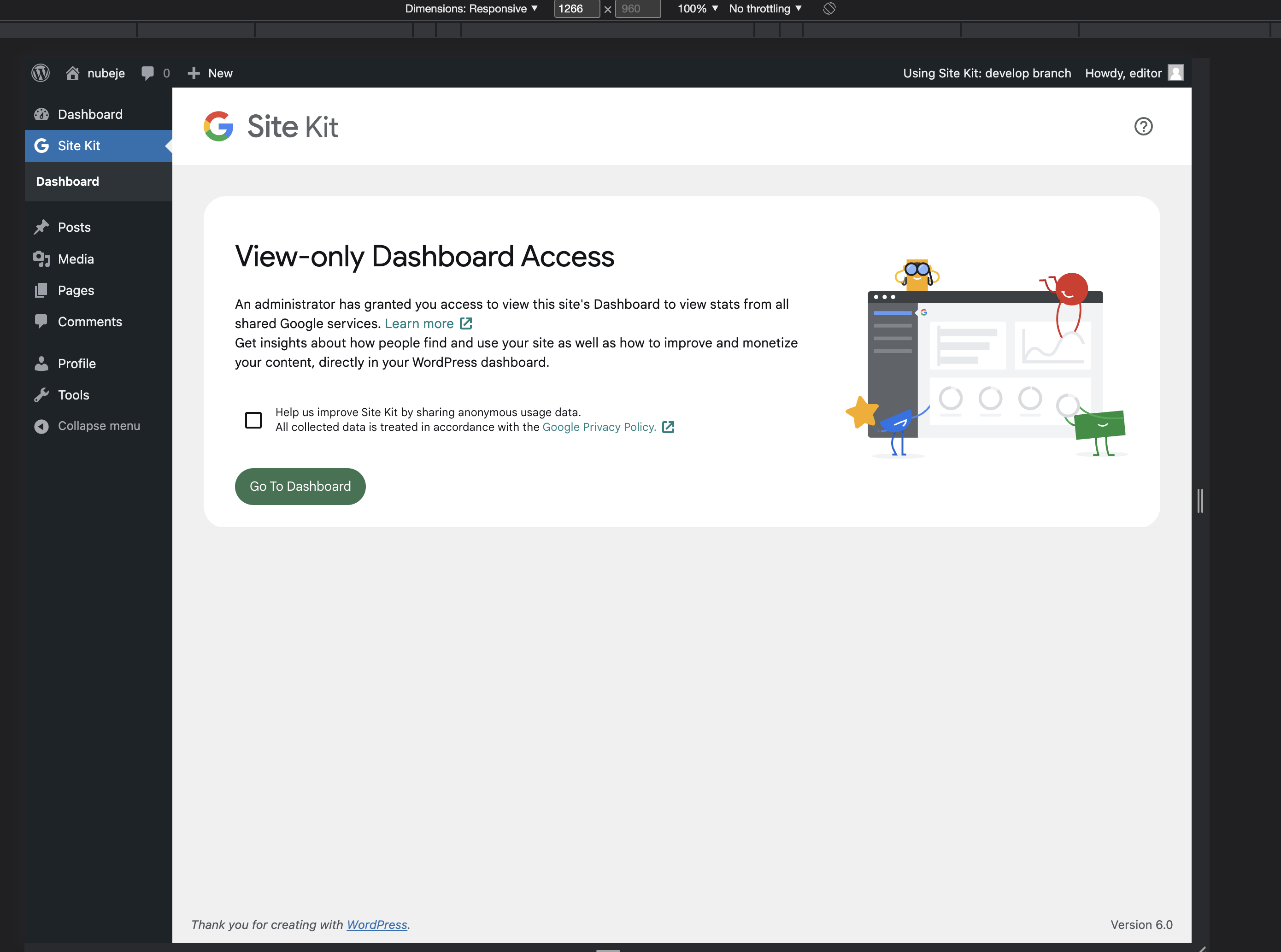 Change language on View-only Dashboard Access screen · Issue #5441 ...