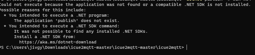 Install · Issue #26 · tobinbrooke/icue2mqtt · GitHub
