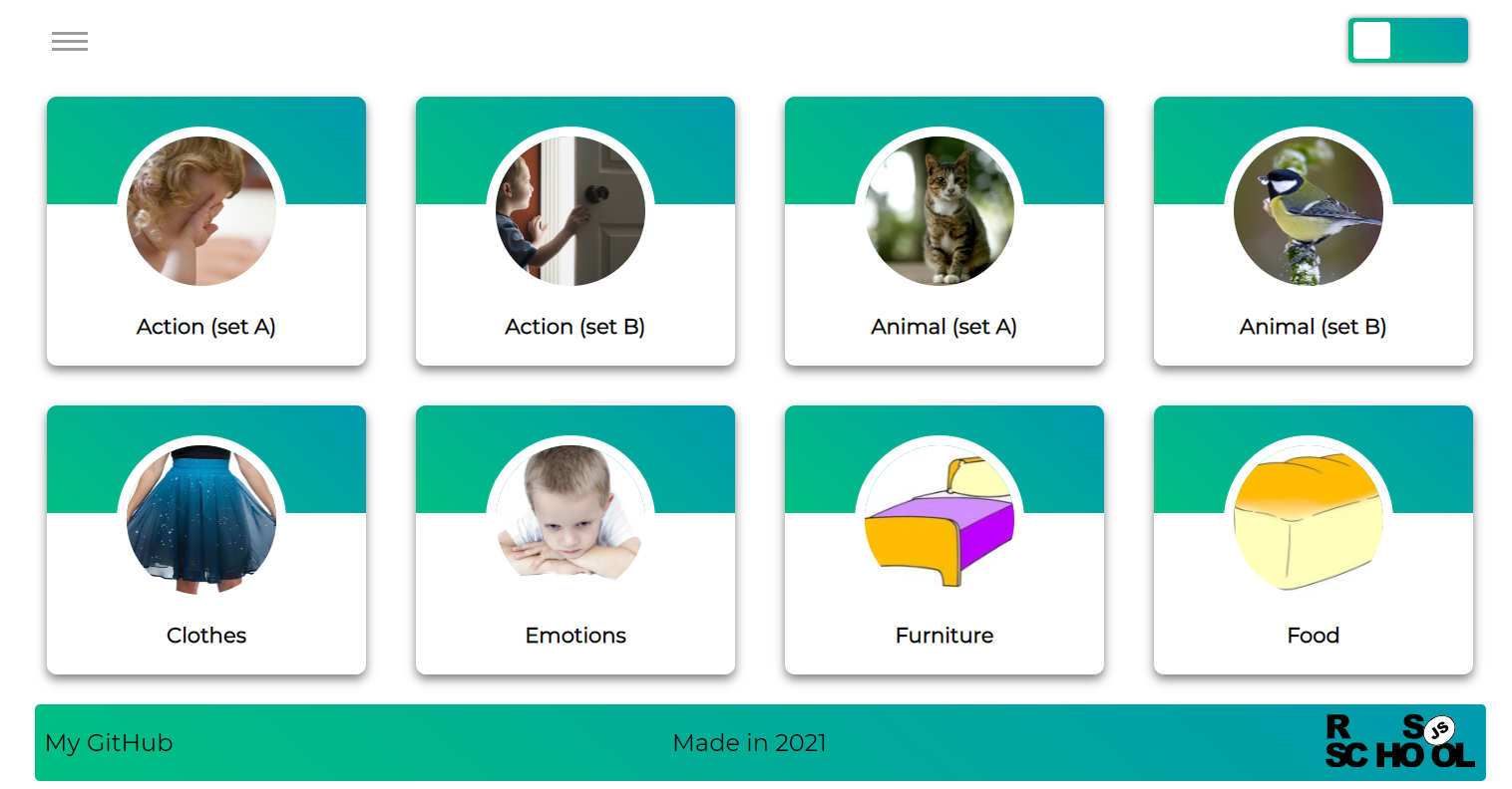GitHub - frostwOw13/English-for-kids: SPA application to help kids ...