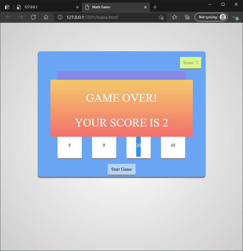 GitHub - bizzyizmlg/JavaScriptMathGame