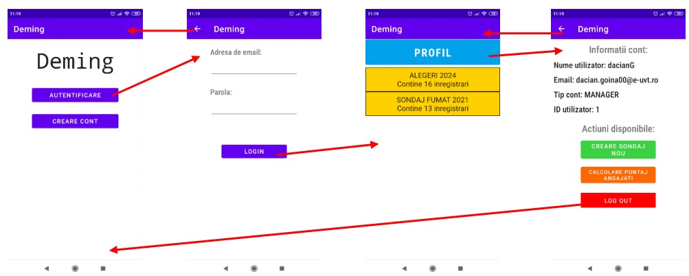 GitHub - DacianGoina/Android-Poll-App: Poll app for Android: creates ...