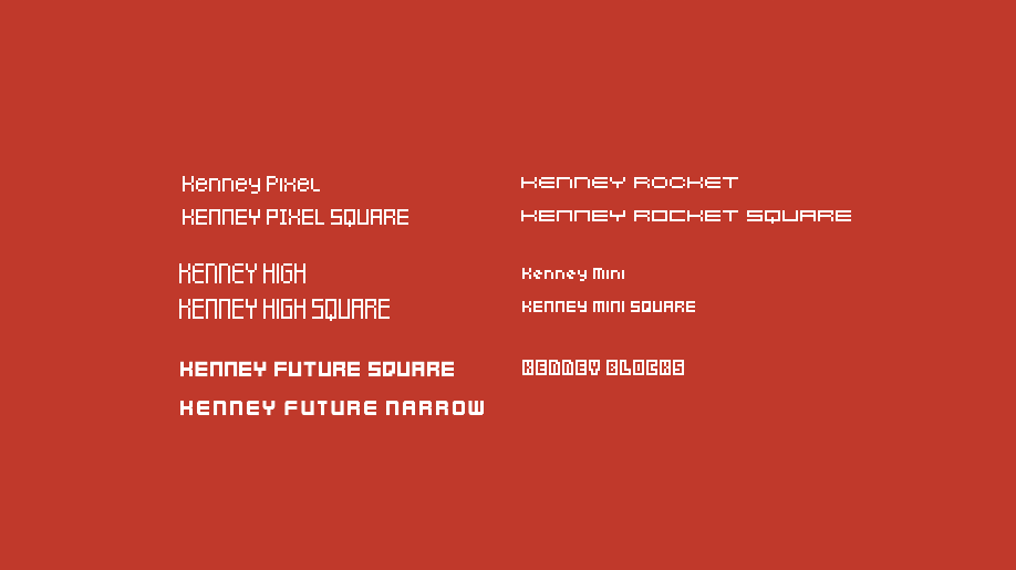 [New Asset Pack] Kenny Font Pack · Issue #3057 · 4ian/GDevelop · GitHub