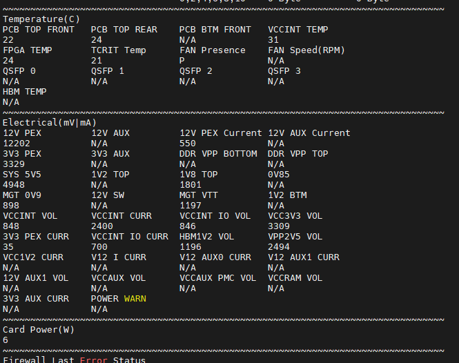 vaitrace power consumption (U50 board) · Issue #632 · Xilinx/Vitis-AI ...