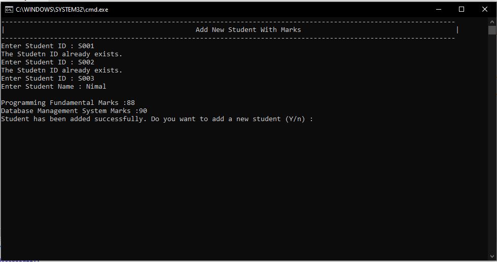 GitHub - dhambure98/Student-Management-System: Using java fundamentals ...