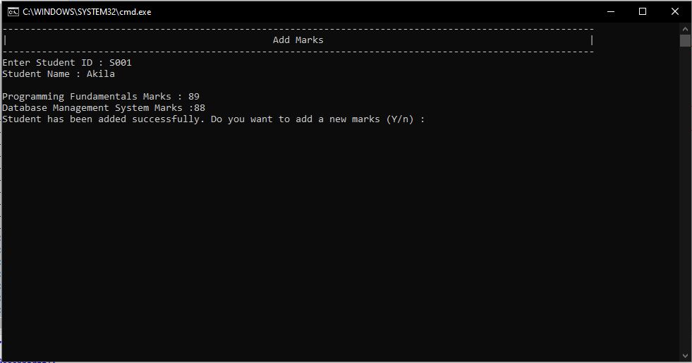 GitHub - dhambure98/Student-Management-System: Using java fundamentals ...