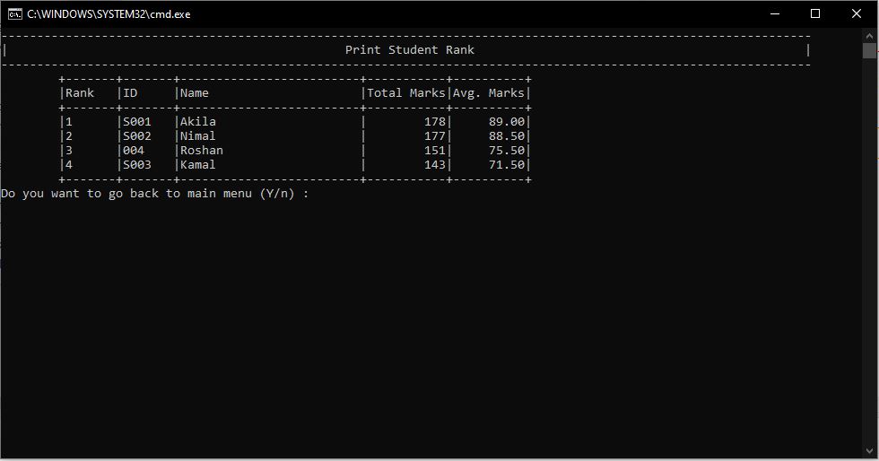 GitHub - dhambure98/Student-Management-System: Using java fundamentals ...