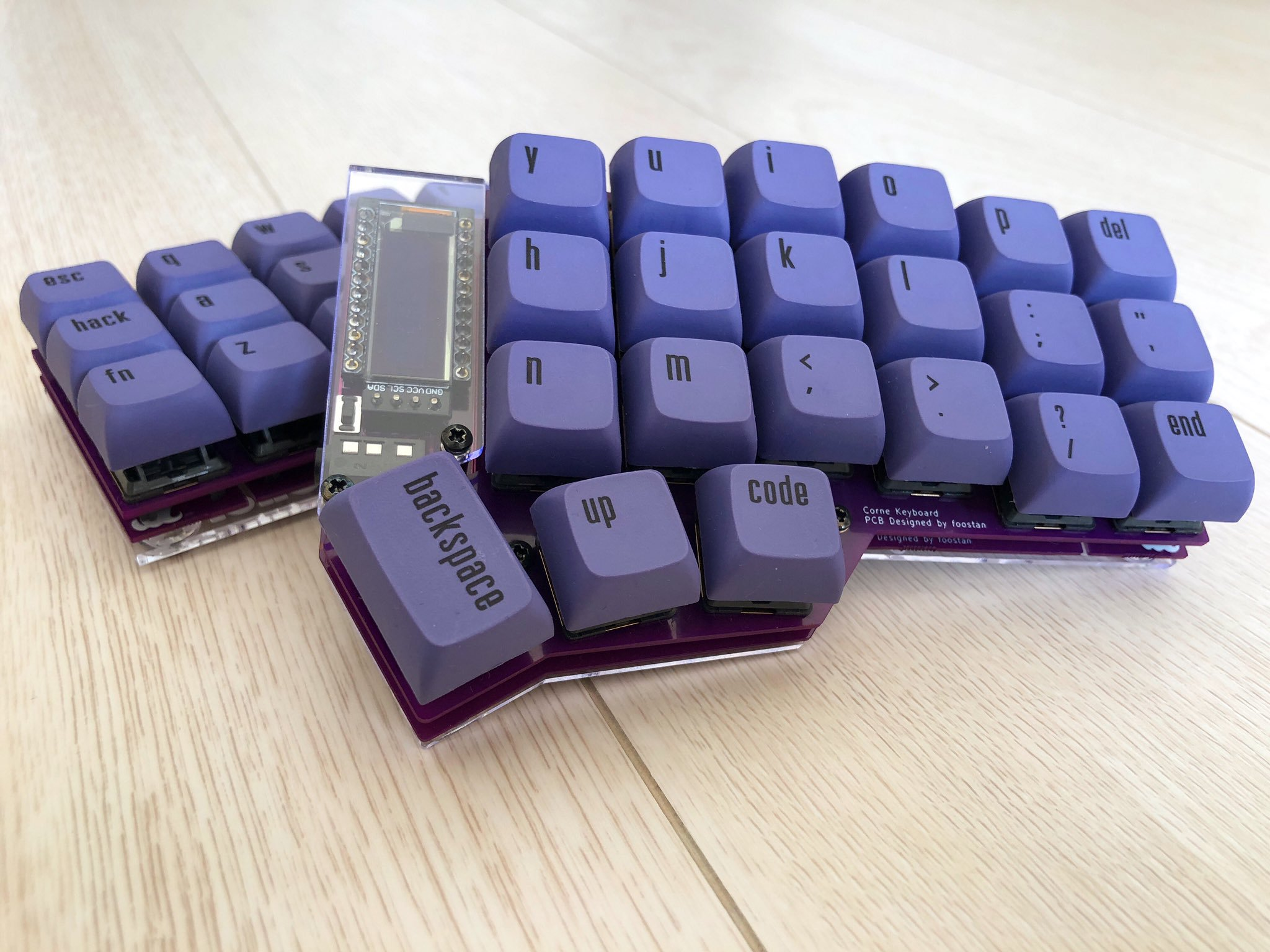 GitHub - foostan/crkbd: Corne keyboard, a split keyboard with 3x6