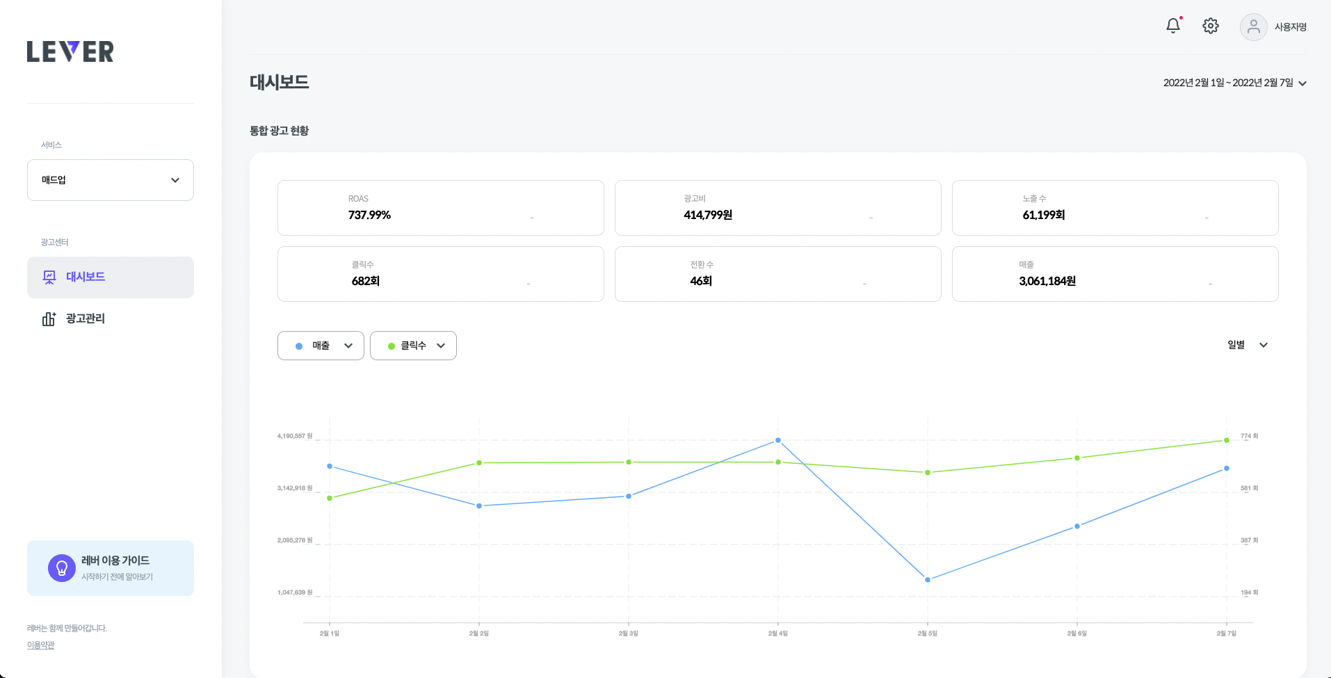 GitHub - doheek2/dashboard-app-1b: [원티드] 매드업 기업 과제
