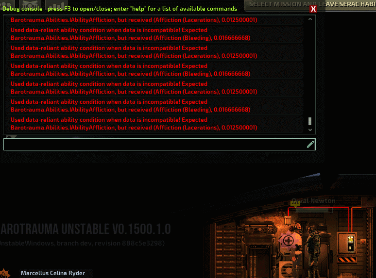 [Unstable 0.1500.1.0] Commando and First Aid Training talents are