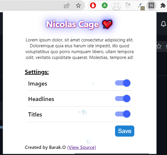 GitHub BRK97/nicolascagechromeextension